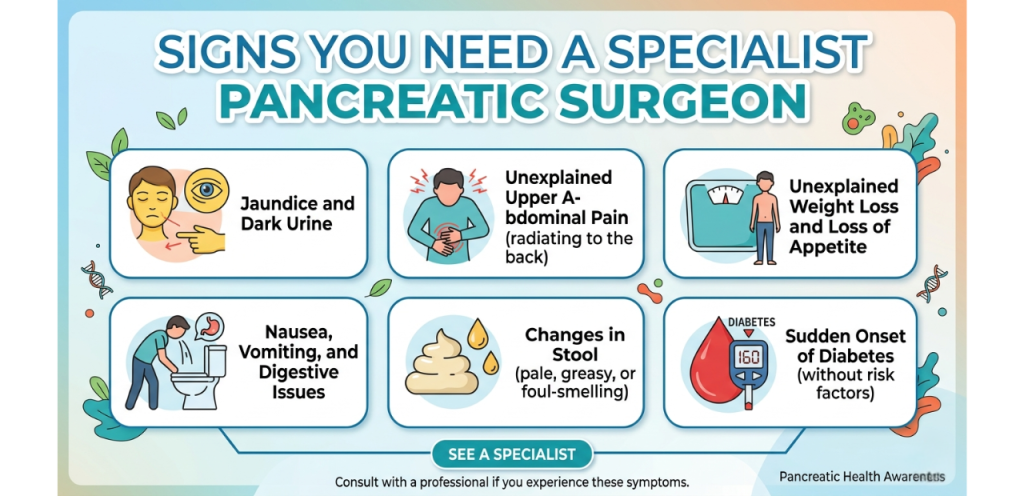 Liver Care Center – Dr. Muhammad Zakria (Liver Specialist in Lahore) “Symptoms indicating need for pancreatic surgeon like jaundice pain and weight loss”