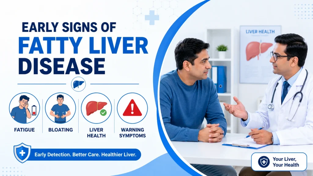 early signs of fatty liver disease symptoms and warning signs