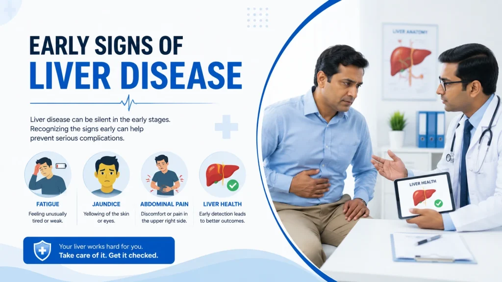 early signs of liver disease symptoms and warning signs