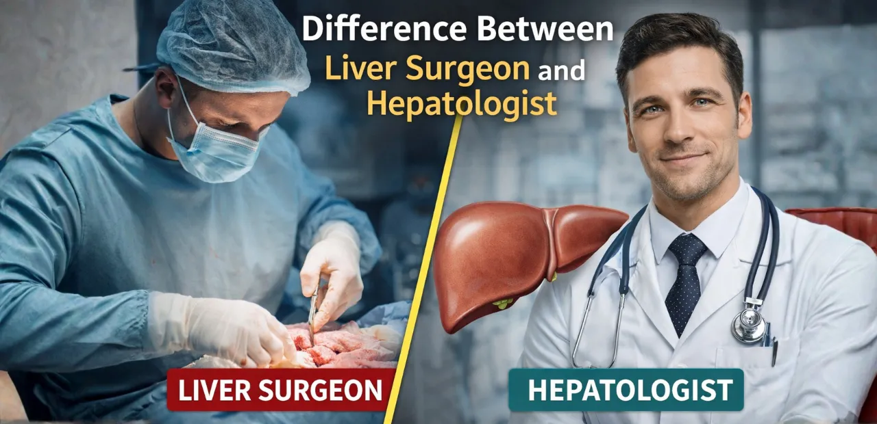 Liver Care Center – Dr. Muhammad Zakria (Liver Specialist in Lahore) Difference Between Liver Surgeon and Hepatologist