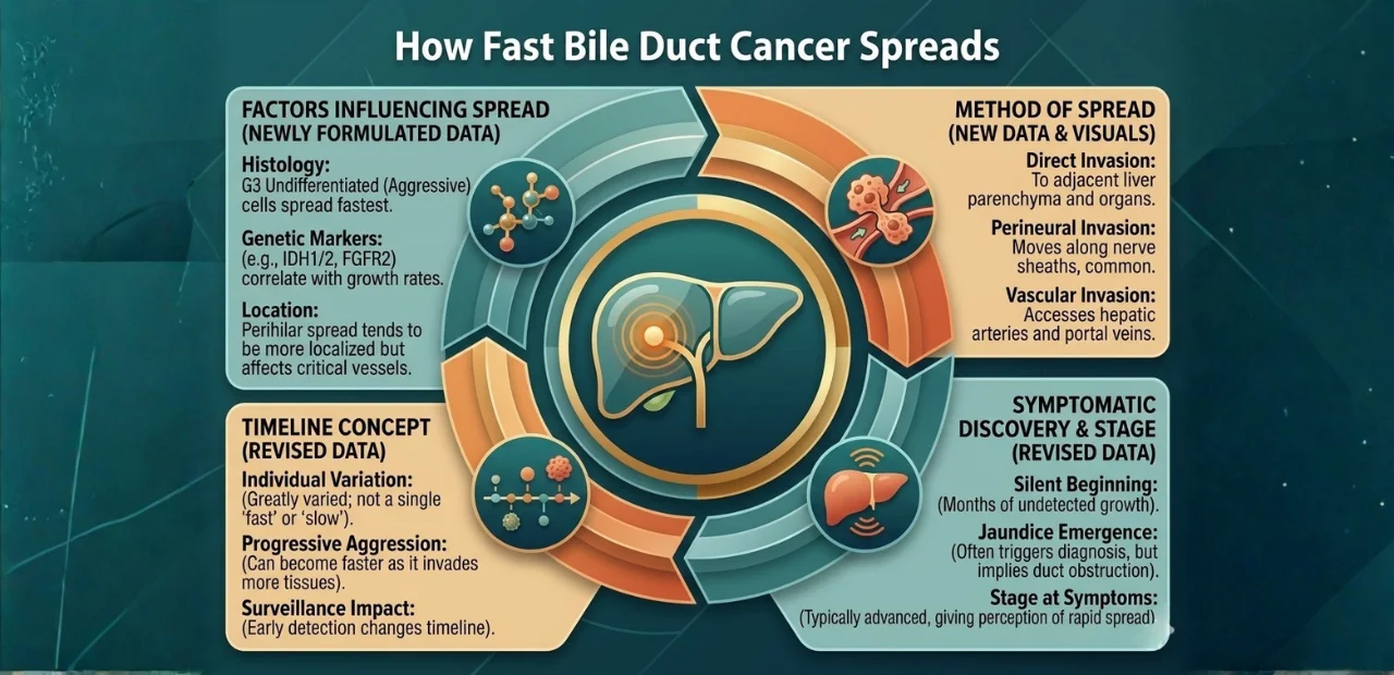 How Fast Does Bile Duct Cancer Spread